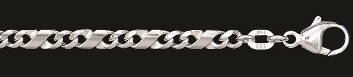 Collier Dollar-Kette 3.1mm