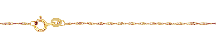 Collier Singapur 1mm