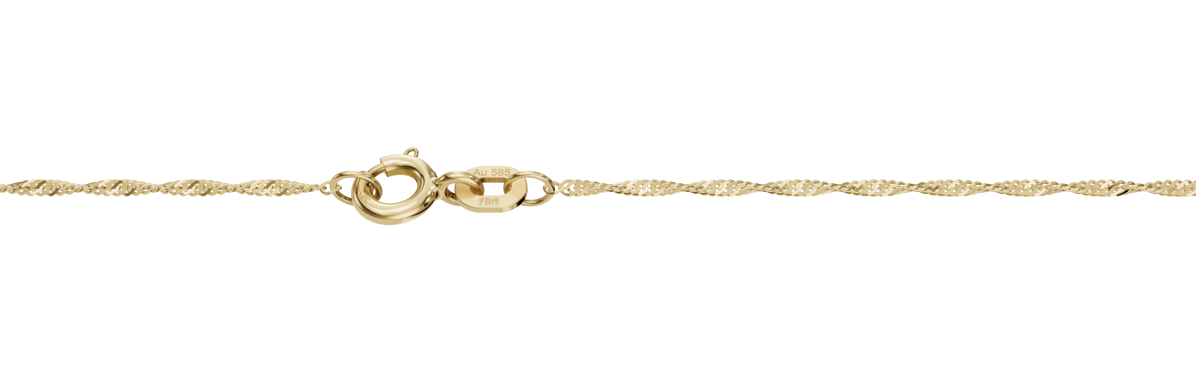Collier Singapur 1mm