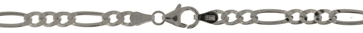 Collier Figaro diamantiert 4.5mm