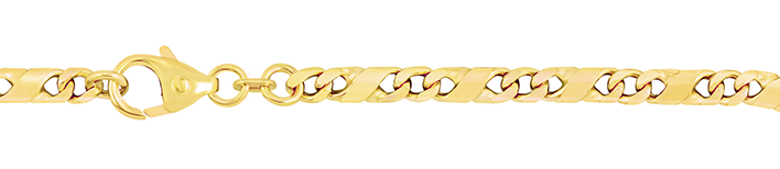 Collier Dollar-Kette 3.7mm