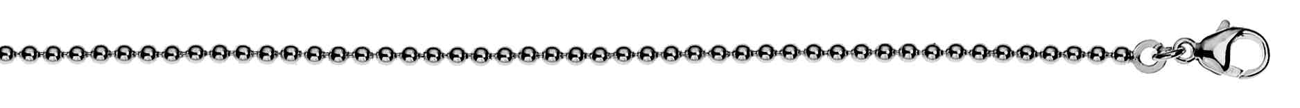 Collier Kugelkette 2mm