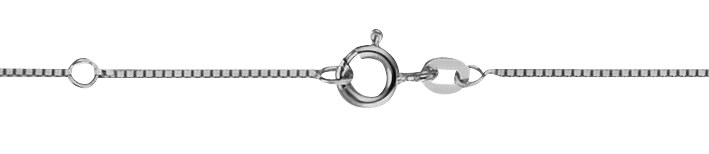 Collier mit Zwischenöse Venezia 0.78mm