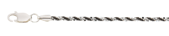 Collier Criss-cross-Kette 2.1mm