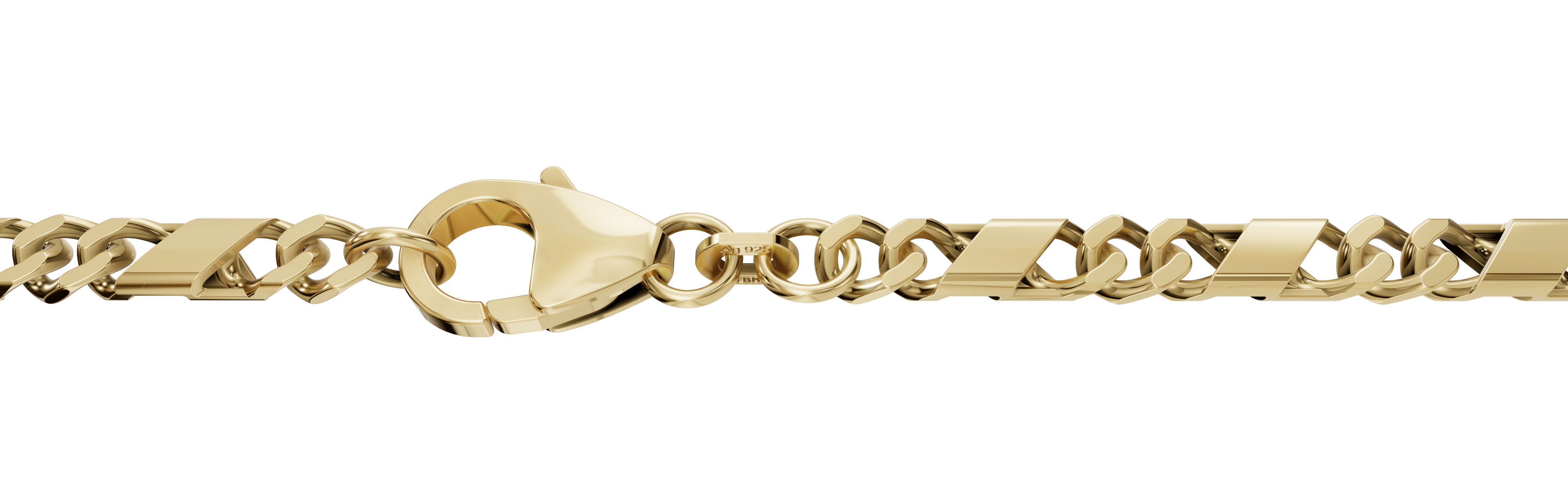 Collier Dollar-Kette 3.7mm