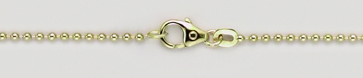 Collier Kugelkette 1.5mm
