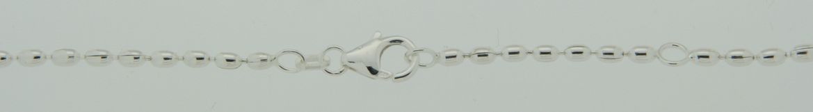 Collier mit Zwischenöse Oliven-Kette 2.3mm