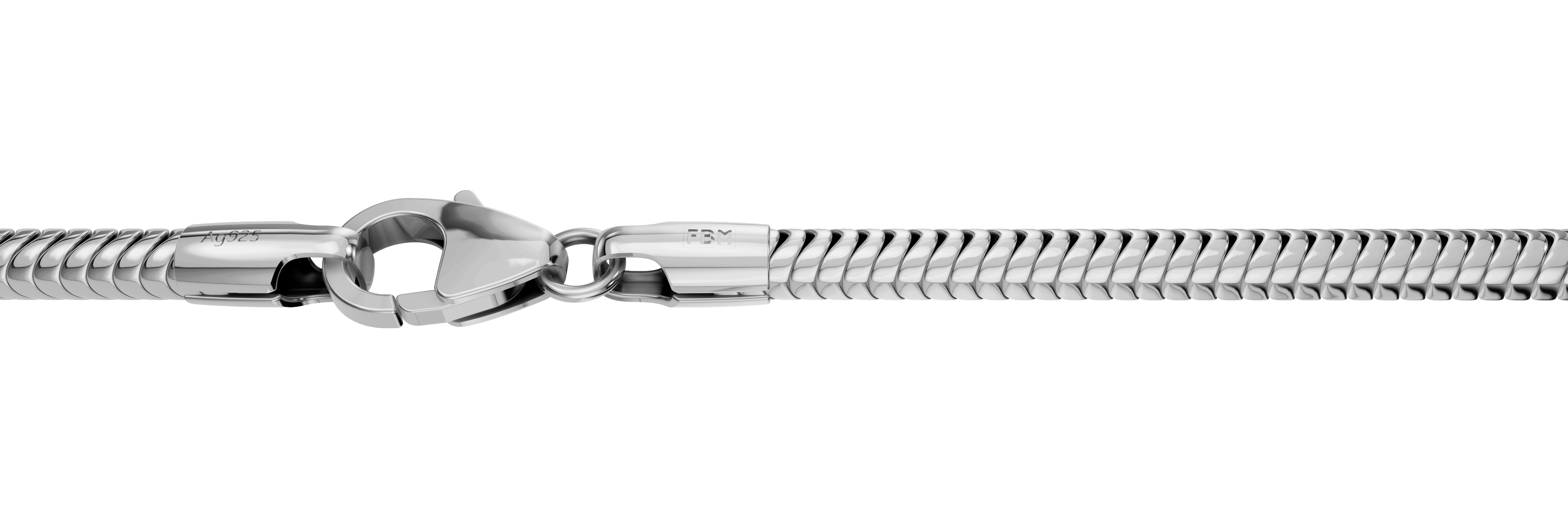 Collier Schlange 3.2mm