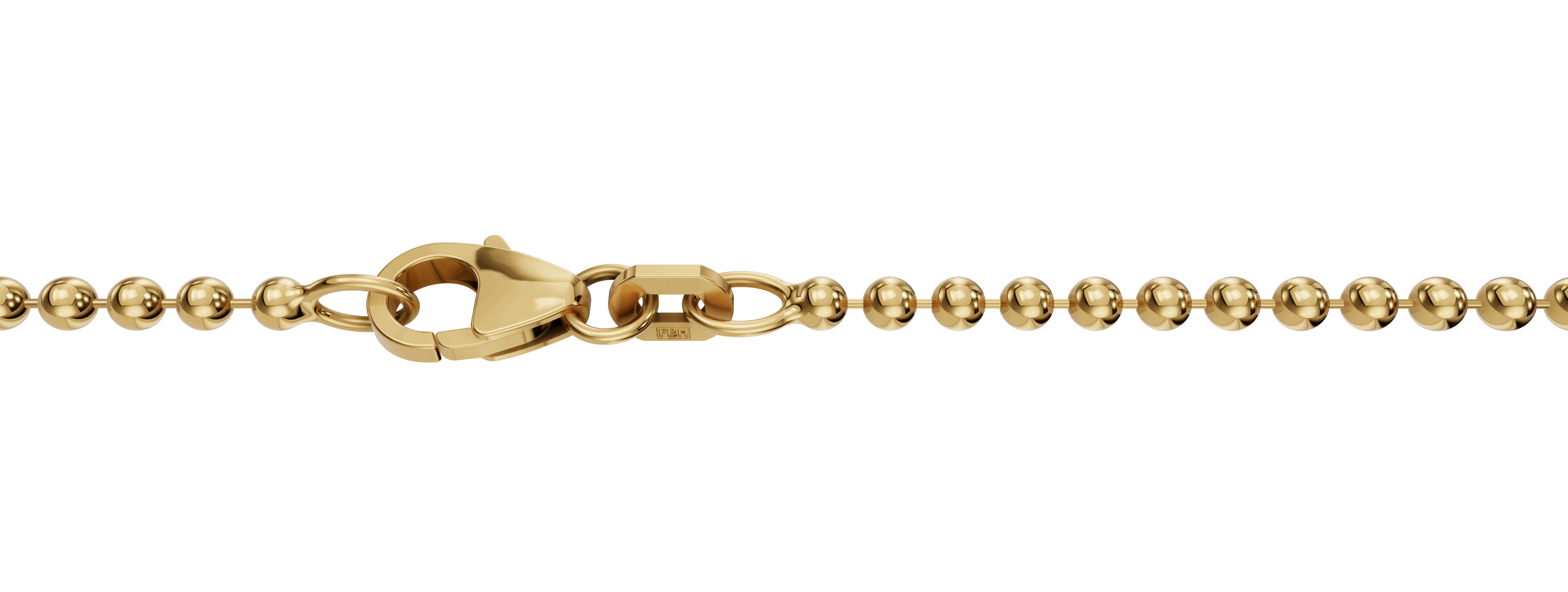 Collier Kugelkette 2mm