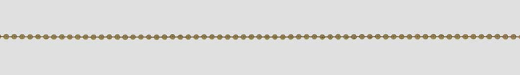 Collier Kugelkette 1mm