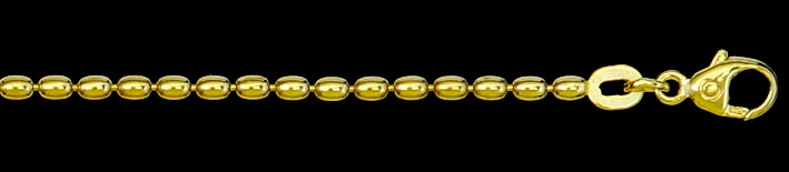 Collier Oliven-Kette 1.8mm