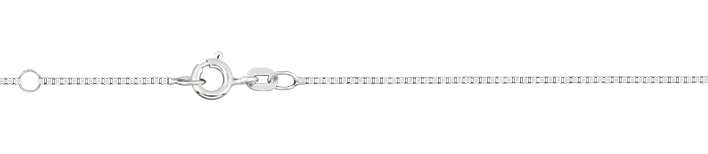 Collier mit Zwischenöse Venezia 0.9mm
