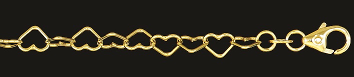 Collier Herz-Kette 4.4mm