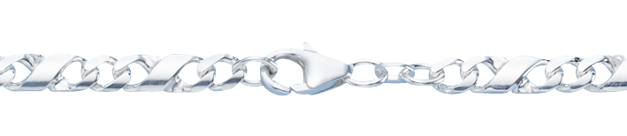 Collier Dollar-Kette 5.4mm
