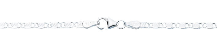 Collier Tigerauge 2.4mm