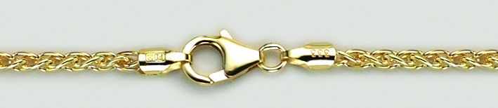 Collier Zopf 2.5mm