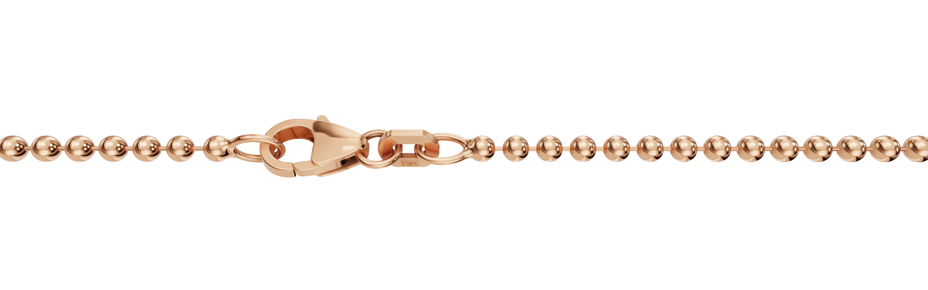 Collier Kugelkette 2mm
