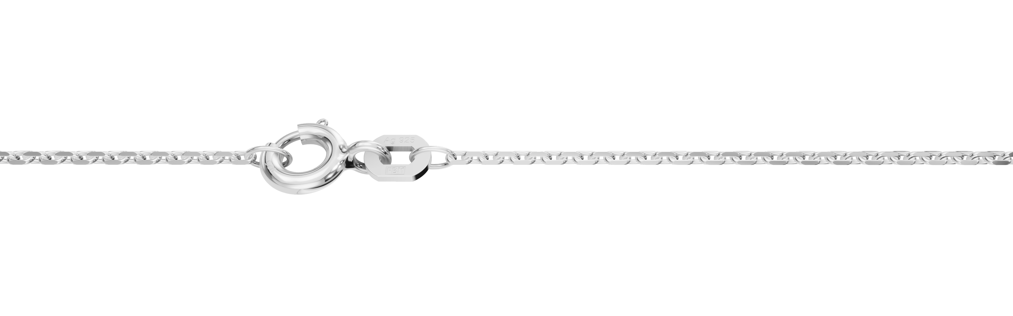 Collier Anker diamantiert 1.3mm