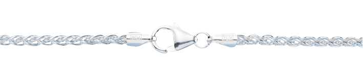 Collier Zopf 2.5mm