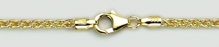 Collier Zopf 2.5mm